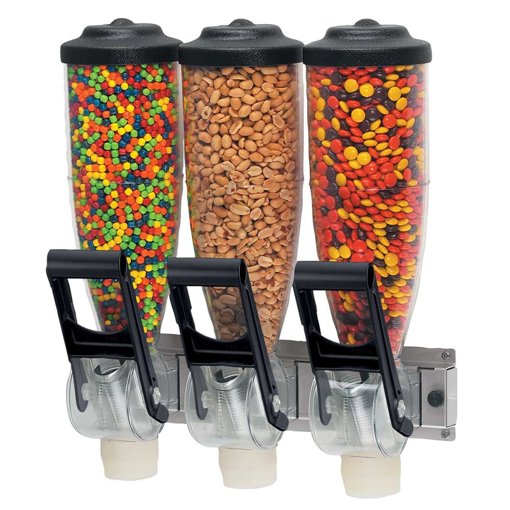 Server Wall-Mount Topping Dispenser, (3) 2 liter Hoppers (86660)