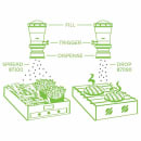 Server Salt Seasoning Dispenser w/ 10 oz Granular Seasoning Capacity, Polysulfone (87090) thumbnail 7