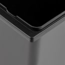 Server 1/9 Size Plastic Jar for Server Mini Rails, Lid Not Included, 6"D, Black (87203) thumbnail 4