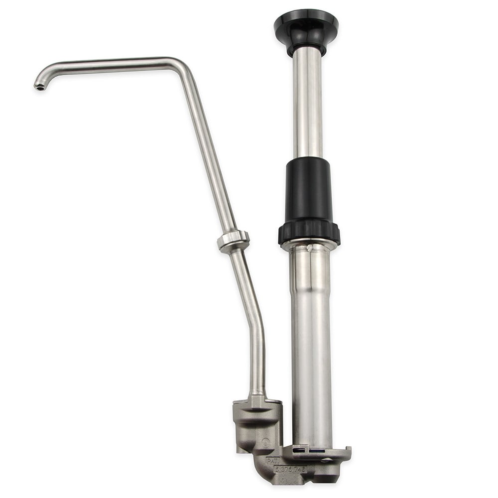 Server Pump Style Condiment Dispenser w/ (1) Jar Pump, (1) oz Stroke, Stainless (87310)