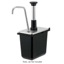 Server Pump Style Condiment Dispenser w/ (1) Jar Pump, (1) oz Stroke, Stainless (87310) thumbnail 5