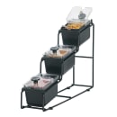 Server WIREWISE™ Condiment Organizer w/ (3) Tiers, 4" x 22 1/3" x 12 1/2", Black (88711) thumbnail 2