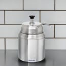 Server Insulated Chilled Server w/ 1 oz Yield Pump & 3 qt Jar, Stainless (94000) thumbnail 2