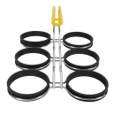 Prince Castle 122-043Y 3 3/4" Round In Line Egg Ring w/ Cover thumbnail 4