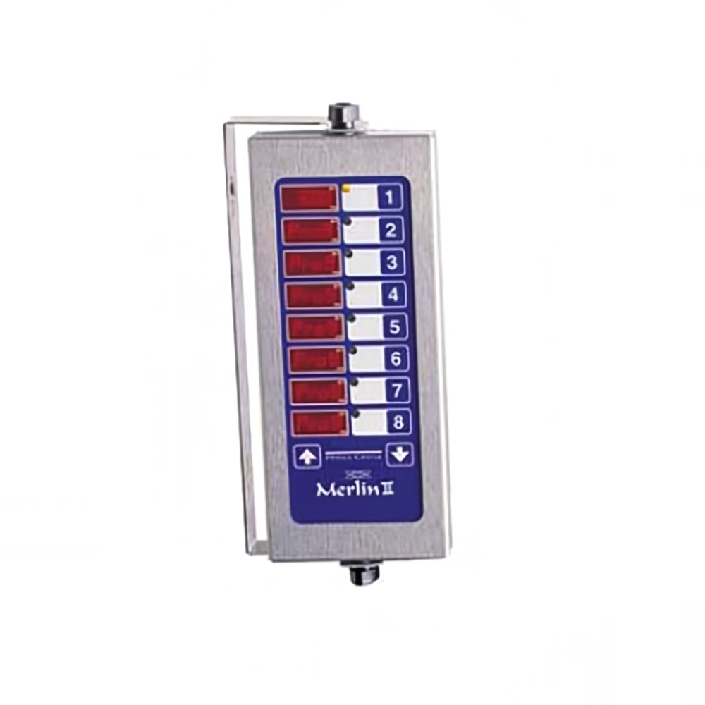 Prince Castle 740-T88 8 Channel Multi-Display Electric Timer, Bold LCD Readout, 120v