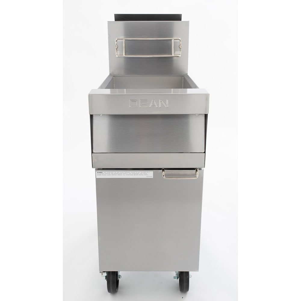 Dean 1PRG50T-SPV Gas Fryer - (1) 50 lb Vat, Floor Model, Natural Gas