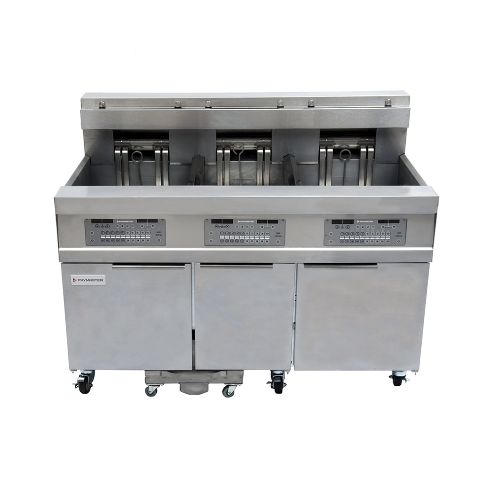 Frymaster 31814EF Electric Fryer - (3) 60 lb Vats, Floor Model, 208v/3ph