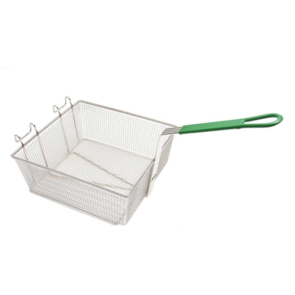 Frymaster 803-0099 Fryer Basket w/ Coated Handle & Front Hook, 12 7/8" x 12 3/8" x 5 1/4"