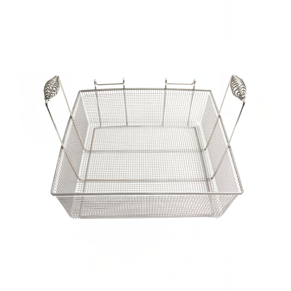 Frymaster 803-0148 Fryer Basket w/ Coated Handle & Front Hook, 16 3/4" x 17 1/2" x 5 7/8"