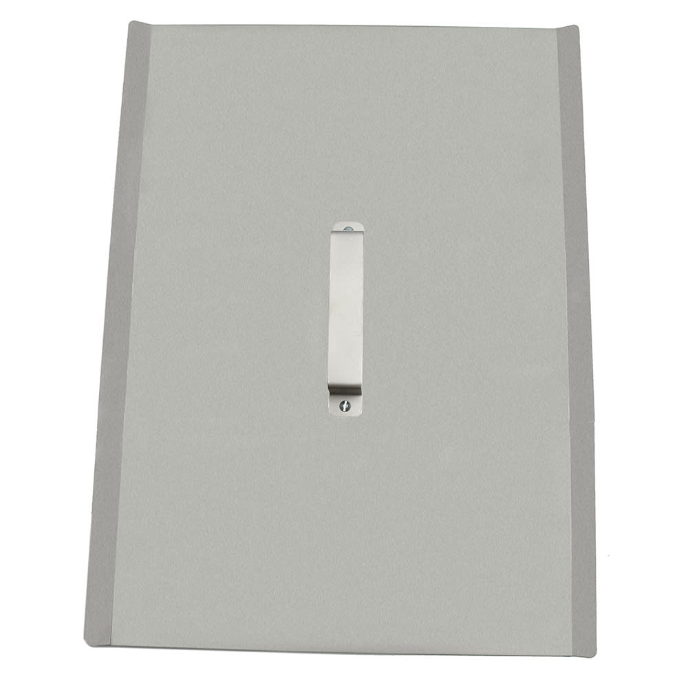 Frymaster 823-9426 Full Pot Cover for H55, MJ50, MJ40, GF40, & GF14 - 15 1/8"W x 20 1/4"D, Stainless Steel