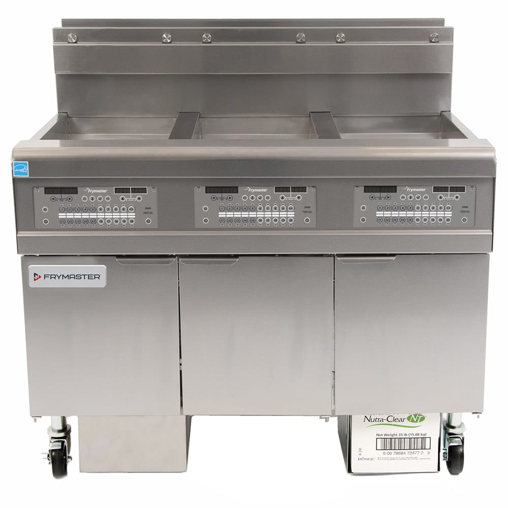 Frymaster FPGL330CA Gas Fryer - (3) 30 lb Vats, Floor Model, Liquid Propane