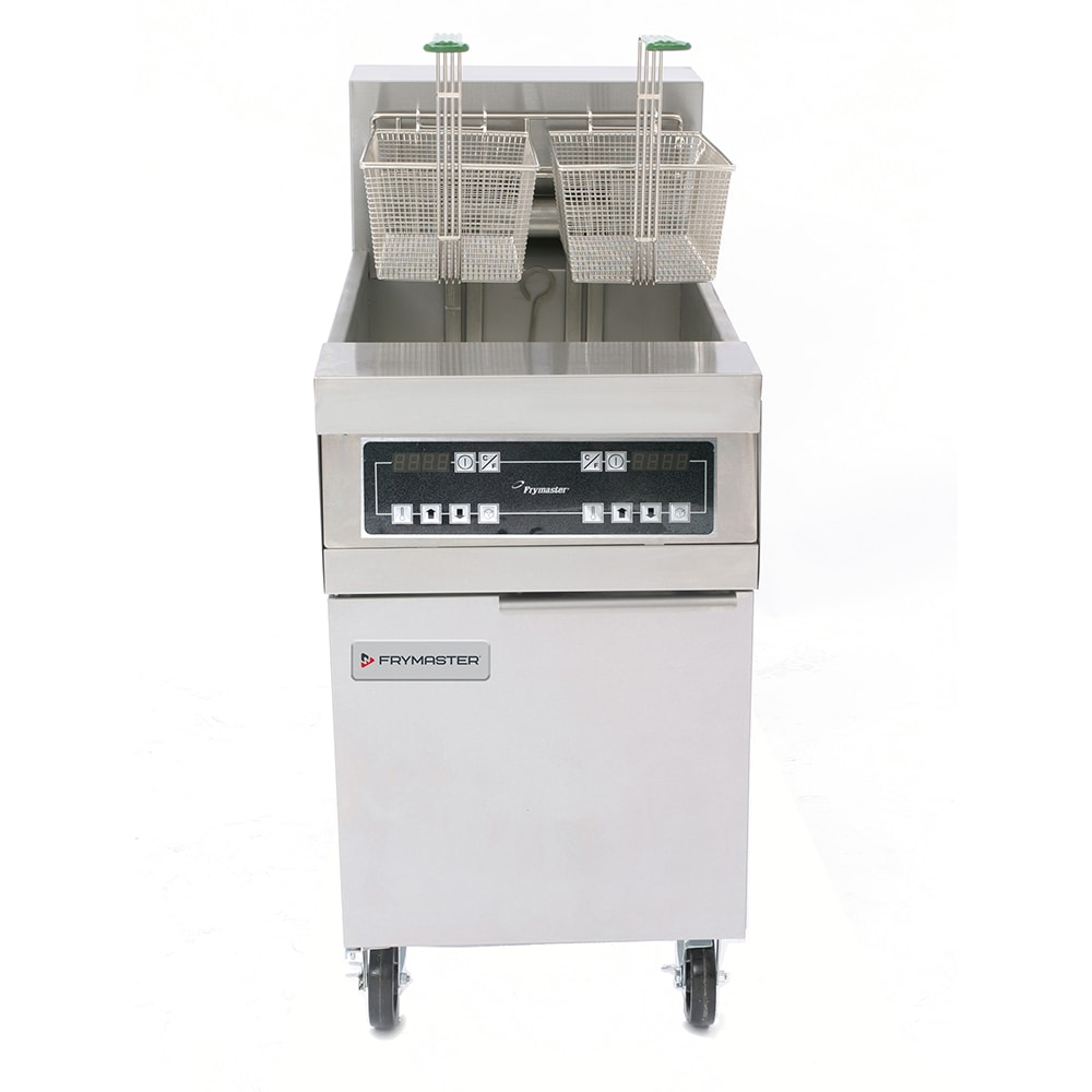 Frymaster FPRE280-17 Electric Fryer - (2) 80 lb Vats, Floor Model, 208v/3ph