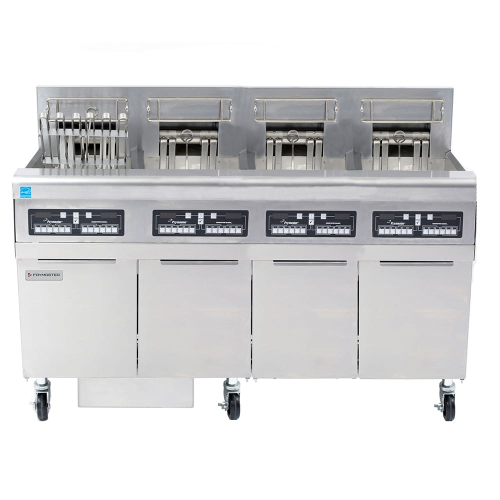 Frymaster FPRE417 Electric Fryer - (4) 50 lb Vats, Floor Model, 240v/3ph