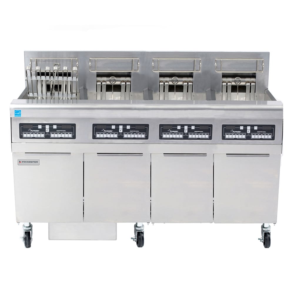 Frymaster FPRE417TC Electric Fryer - (4) 50 lb Vats, Floor Model, 240v/1ph