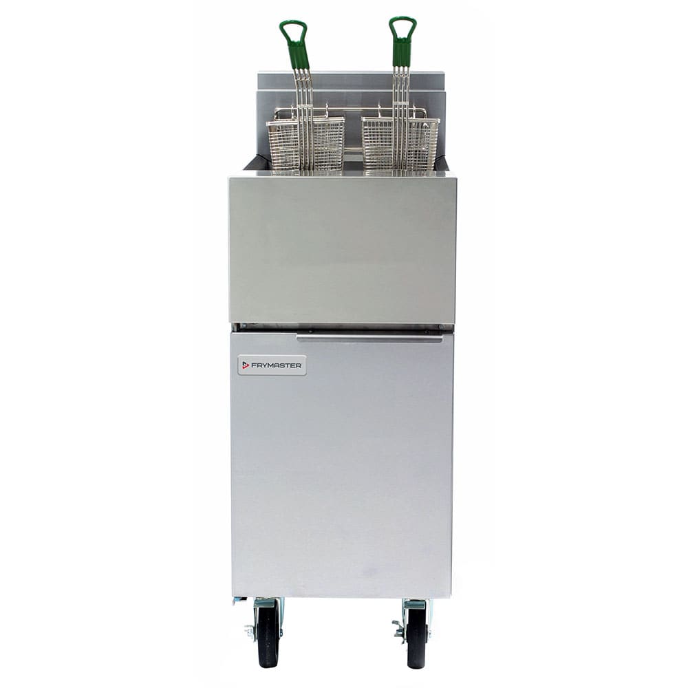 Dean GF14 Gas Fryer - (1) 40 lb Vat, Floor Model, Natural Gas