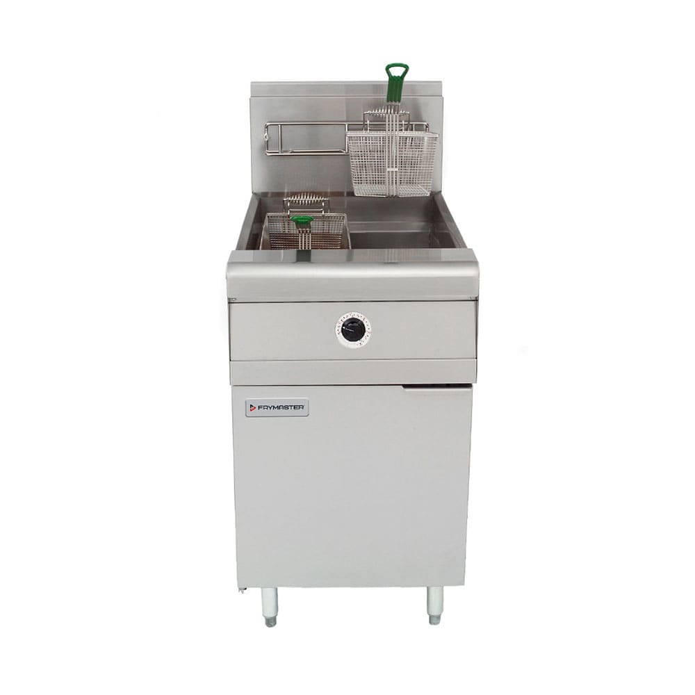 Frymaster MJ1CF Gas Fryer - (1) 80 lb Vat, Floor Model, Liquid Propane
