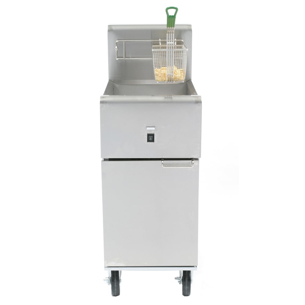 Dean SR114E Electric Fryer - (1) 40 lb. Vat, Floor Model, 208v/1ph