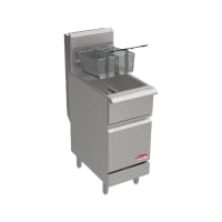 Dean SR142G Gas Fryer - (1) 43 lb Vat, Floor Model, Liquid Propane thumbnail 3