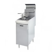 Dean SR142G Gas Fryer - (1) 43 lb Vat, Floor Model, Natural Gas thumbnail 2