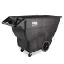 Rubbermaid FG101100BLA Trash Cart w/ 600 lb Max Load Capacity, Black thumbnail 2