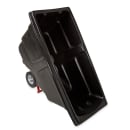 Rubbermaid FG130400BLA 1/2 cu yd Trash Cart w/ 450 lb Capacity, Black thumbnail 4