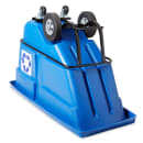 Rubbermaid FG130573BLUE 1/2 cu yd Trash Cart w/ 750 lb Capacity, Blue thumbnail 3