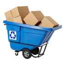 Rubbermaid FG130573BLUE 1/2 cu yd Trash Cart w/ 750 lb Capacity, Blue thumbnail 5