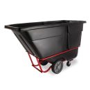Rubbermaid FG131600BLA 1 cu yd Trash Cart w/ 2100 lb Capacity, Black thumbnail 2