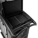 Rubbermaid 1861427 Compact Janitor Cart w/ Dome Top, Black thumbnail 6
