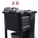Rubbermaid 1861430 Janitor Cart w/ Locking Cabinet, Black thumbnail 4