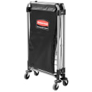 Rubbermaid 1881749 Laundry Cart w/ Collapsible Basket, 24 1/5" L x 20 3/10" W x 34"H thumbnail 3