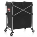 Rubbermaid 1881750 Laundry Cart w/ Collapsible Basket, 35 7/10" L x 24 1/10" W x 34"H thumbnail 4