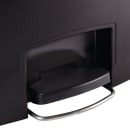 Rubbermaid 1883609 8 gal Rectangle Plastic Step Trash Can, 16 47/64" L x 10 21/32" W x 21 7/64" H, Black thumbnail 4