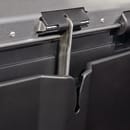 Rubbermaid 1901992 13 gal Rectangle Metal Step Trash Can, 18 7/64" L x 13 7/10" W x 28 21/32" H, Black thumbnail 6