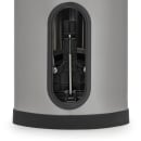 Rubbermaid 1901993 13 gal Rectangle Metal Step Trash Can, 22 43/64" L x 11 39/64" W x 28 29/32" H, Red thumbnail 5