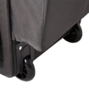 Rubbermaid 1902466 21 1/4" Housekeeping Cart w/ Adjustable Dividers - Teflon Coated Fabric, Dark Gray thumbnail 7