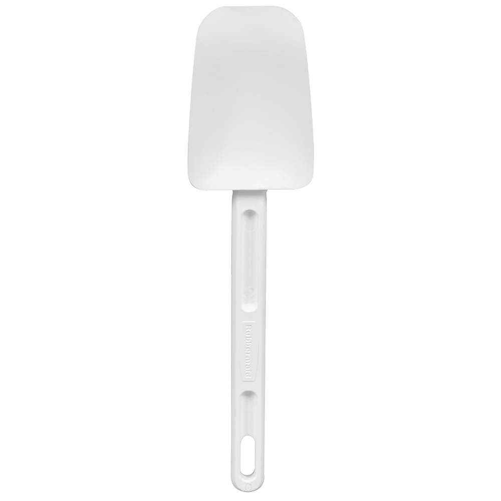 Rubbermaid FG193300WHT 9 1/2" Spoon Spatula - White