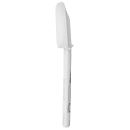 Rubbermaid FG193300WHT 9 1/2" Spoon Spatula - White thumbnail 2