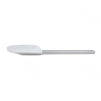 Rubbermaid FG193400WHT 13 1/2" Spoon Spatula - White thumbnail 5