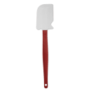 Rubbermaid FG1963000000 13 1/2" Scraper Spatula - Red Handle thumbnail 3