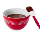 Rubbermaid FG1964000000 16 1/2" Scraper Spatula - Red Handle thumbnail 2