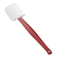 Rubbermaid FG1964000000 16 1/2" Scraper Spatula - Red Handle thumbnail 5