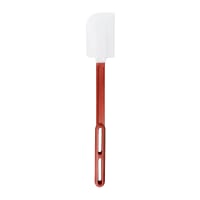Rubbermaid FG1964000000 16 1/2" Scraper Spatula - Red Handle thumbnail 6