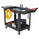 Rubbermaid 1997208 2 Level Polymer Utility Cart w/ 500 lb Capacity, Raised Ledges thumbnail 4