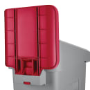 Rubbermaid 2007905 Billboard for Slim Jim® 23 gal Recycling Station Containers - 11 3/4" x 14 1/4", Plastic, Red thumbnail 2