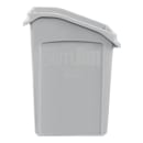 Rubbermaid 2026721 23 gal Rectangular Slim Jim® Trash Can - 22"L x 15 4/5"W x 30"H, Gray thumbnail 2