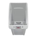 Rubbermaid 2026721 23 gal Rectangular Slim Jim® Trash Can - 22"L x 15 4/5"W x 30"H, Gray thumbnail 3