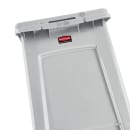 Rubbermaid 2026721 23 gal Rectangular Slim Jim® Trash Can - 22"L x 15 4/5"W x 30"H, Gray thumbnail 6