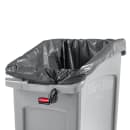 Rubbermaid 2026721 23 gal Rectangular Slim Jim® Trash Can - 22"L x 15 4/5"W x 30"H, Gray thumbnail 8