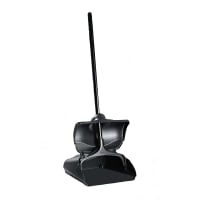 Rubbermaid FG253100BLA Lobby Pro Upright Dust Pan - Black thumbnail 5